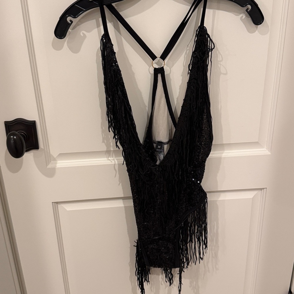 EastnWest BOHEME SEQUIN BODYSUIT - Picture 2 of 3
